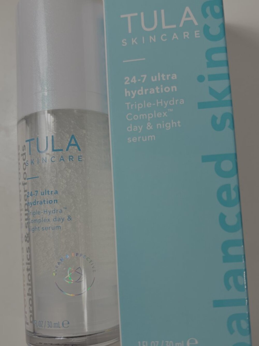 TULA Skincare 24-7 Ultra Hydration Triple-Hydra Complex™ Day & Night Serum